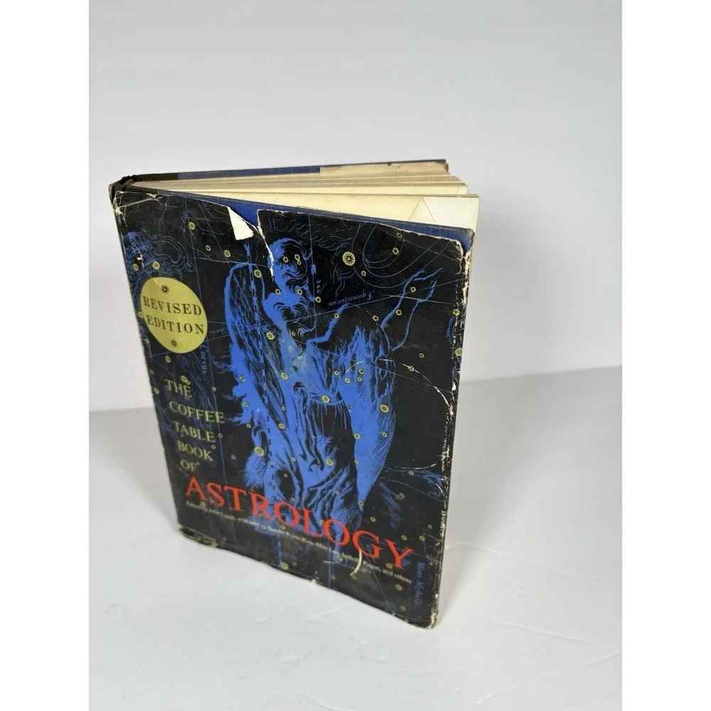 Vintage 1967 The Coffee Table Book of Astrology John Lynch Hardcover Revised Ed